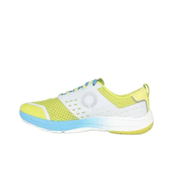 SKORA Cushioning Wear-Resistant Low-Top Running Shoes Men's Yellow White Blue