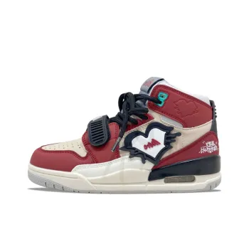 MQGAll Anti-Slip And Wear-Resistant Breathable High-Top Vintage Basketball Shoes Unisex