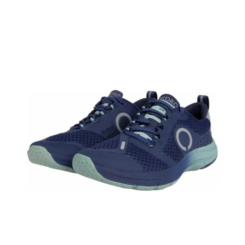 SKORA Cushioned Slip Resistant Low Top Casual Running Shoes Women's Blue-2