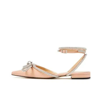 MACH & MACH Double Bow Flat Sandals Women's