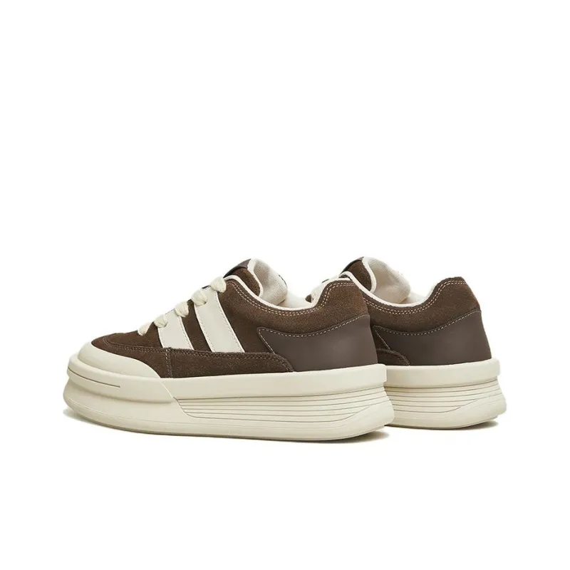 TATA Skateboard Shoes Women's Low Top Solid Color-14