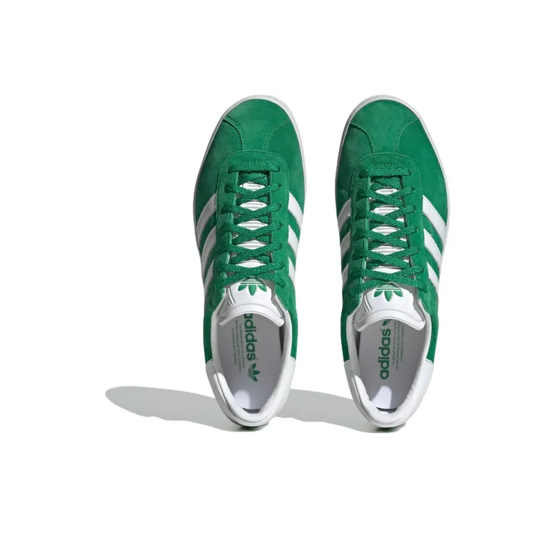 Adidas Gazelle 85 Green White Gold Metallic-2