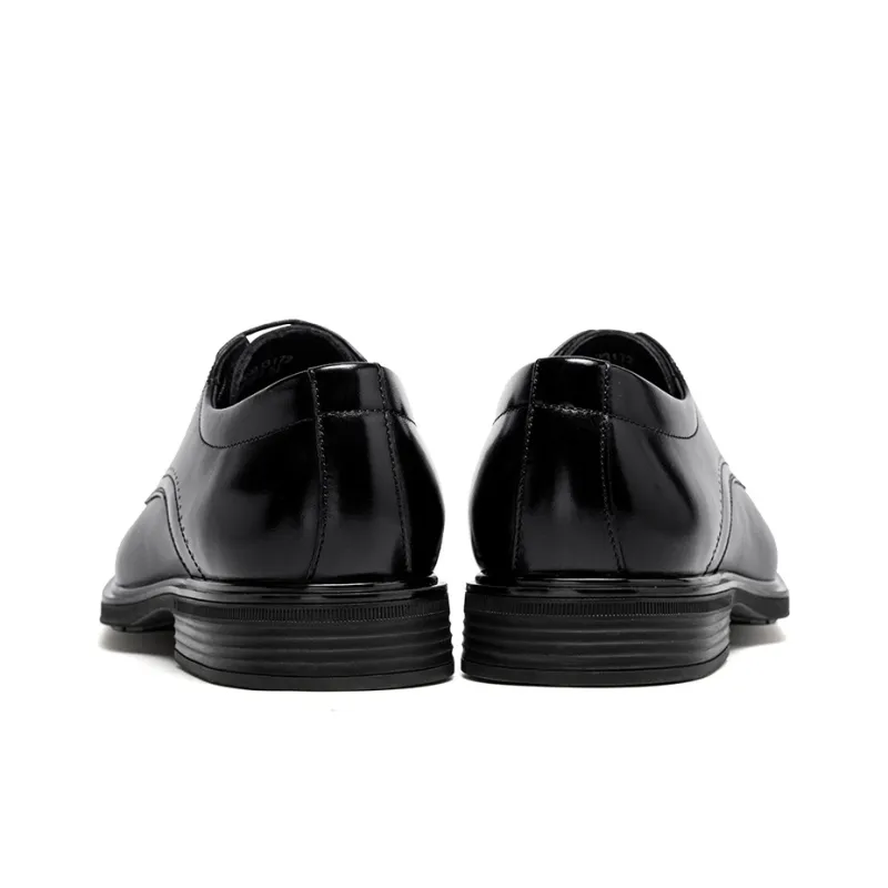 CAMEL Dress Shoes Men Low Top Black/Brown-3