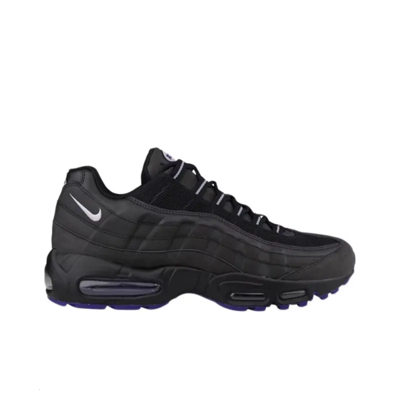 Nike Air Max 95 Black Wolf Grey Court Purple-1