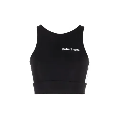 PALM ANGELS Tank Tops Women's Black