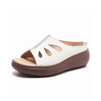 Reivanti Rubber Sole Slide Slippers Women's