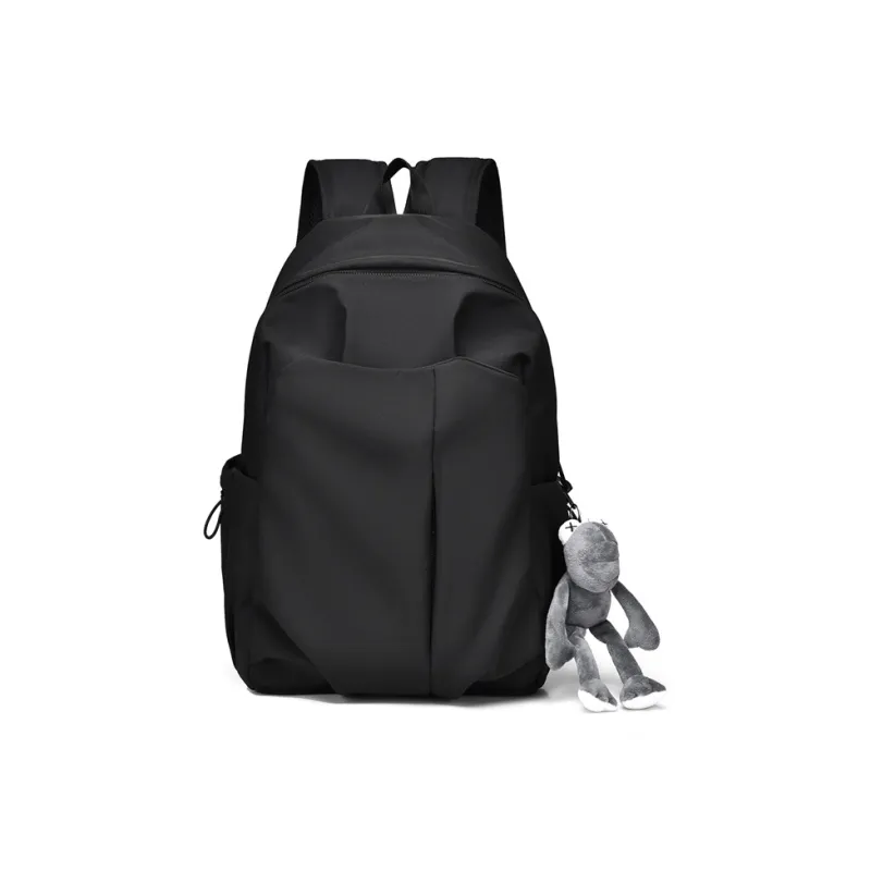 Dusen Kangaroo Canvas Backpack Regular Unisex White/Black/Gray/Red-0
