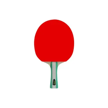 DOUBLEFISH Ping Pong Paddles Unisex Basswood Sponge Red