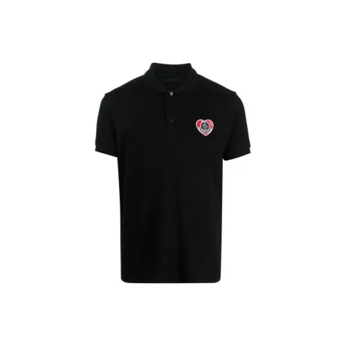 Moncler Polo Shirts Men Black