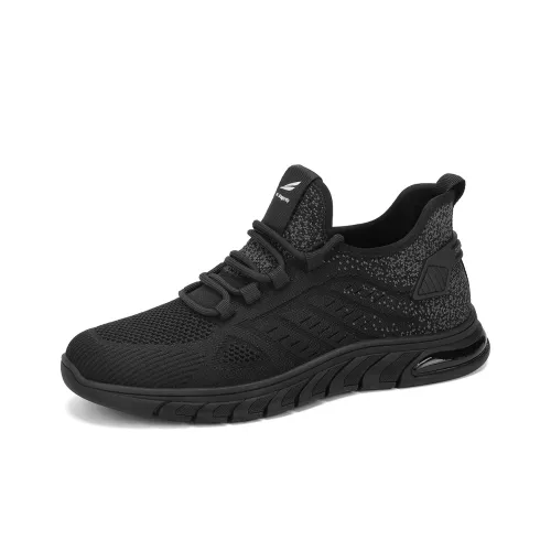 RED DRAGONFLY Unlined Shoes Breathable Quick Dry And Warm Low Top Shoes Men's Black