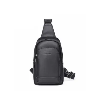 BISON DENIM Sling Bags Black