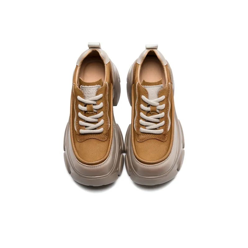 MATA Anti-Slip And Wear-Resistant Height Increasing Casual Shoes Women's-7