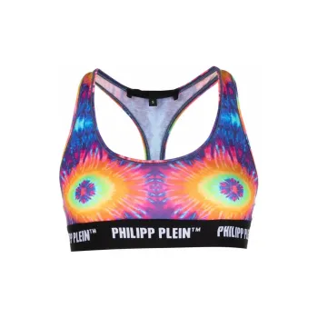 PHILIPP PLEIN Tie dye Logo undebrand Bra