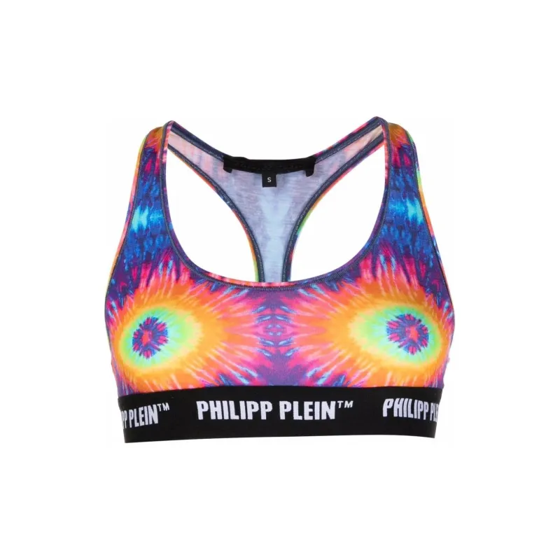 PHILIPP PLEIN Tie dye Logo undebrand Bra-0