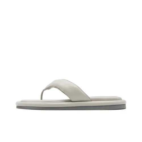 GIABORGHINI Padded Leather Flip-flops