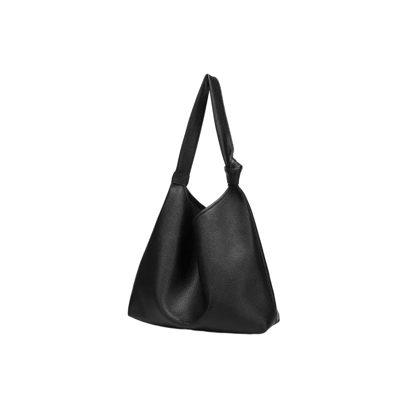 CORALDAISY Synthetic Leather Shoulder Bag Women's Black/Apricot-1
