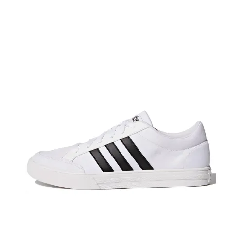 Adidas Neo Vs Set Skateboard Shoes Unisex Low-Top White/Black