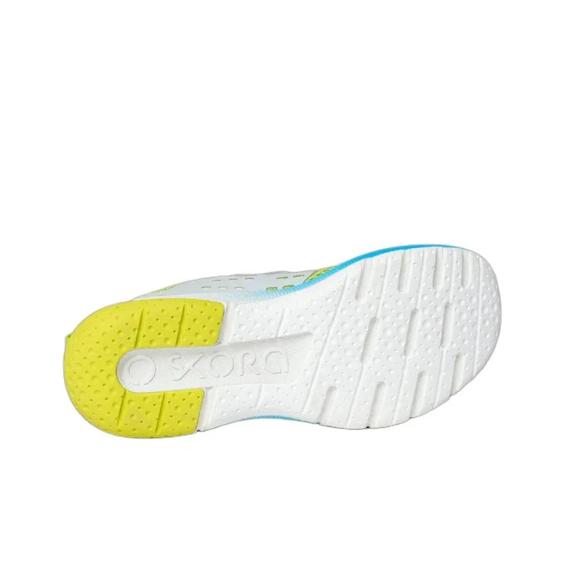 SKORA Cushioning Wear Resistant Low Top Running Shoes Women's Lemon-4
