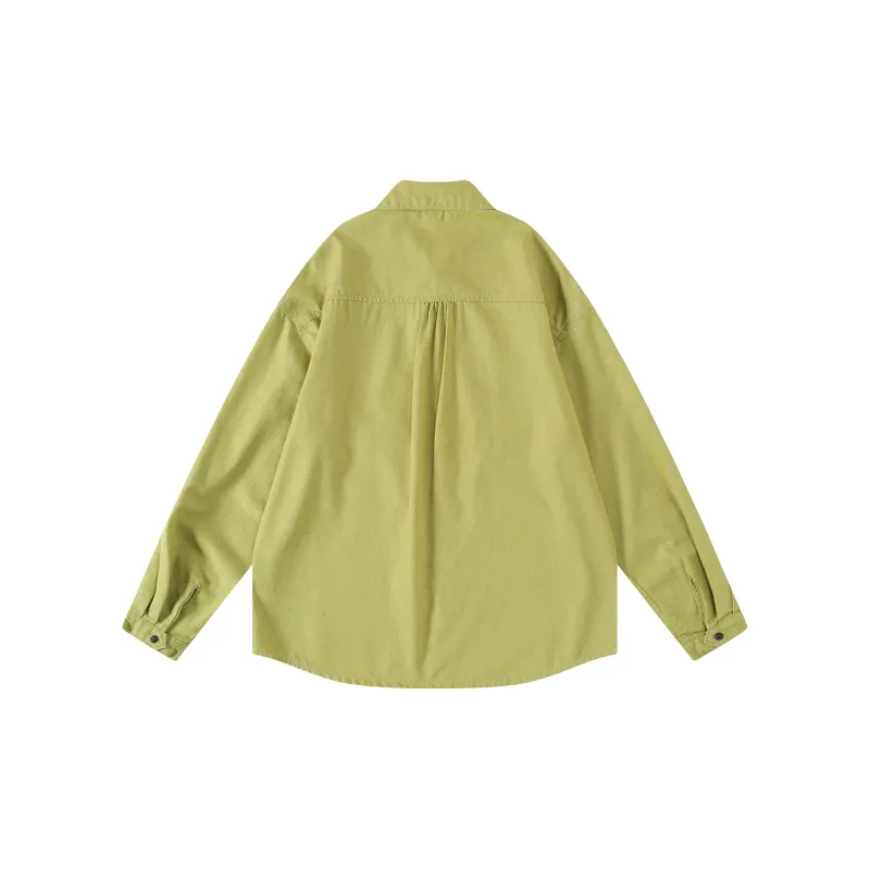 Saotome Shirt Women's Mustard Green-1