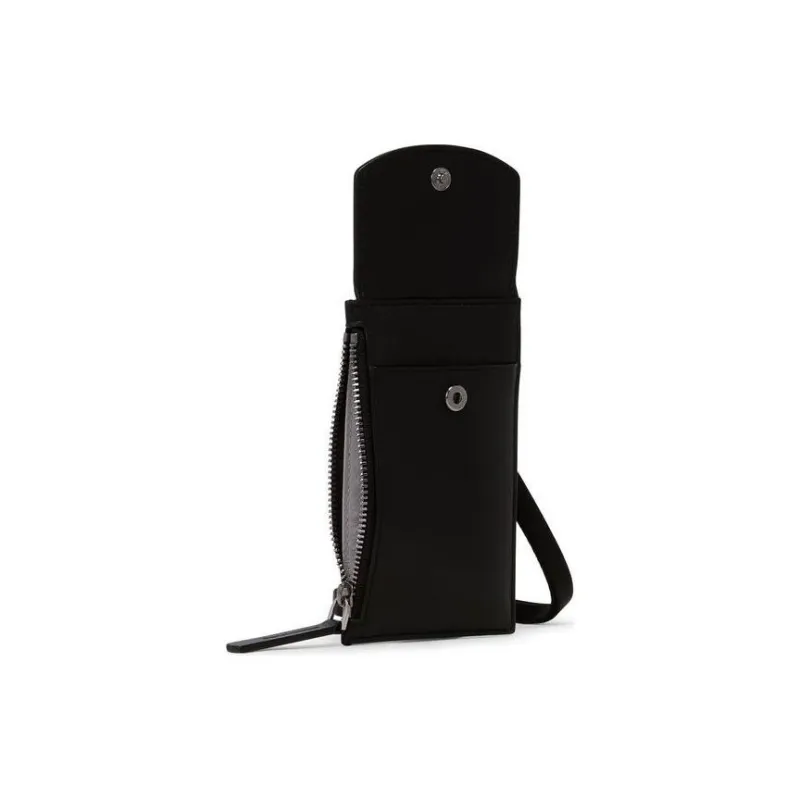 TUMI Leather Wallets Card Holders Unisex Black-1