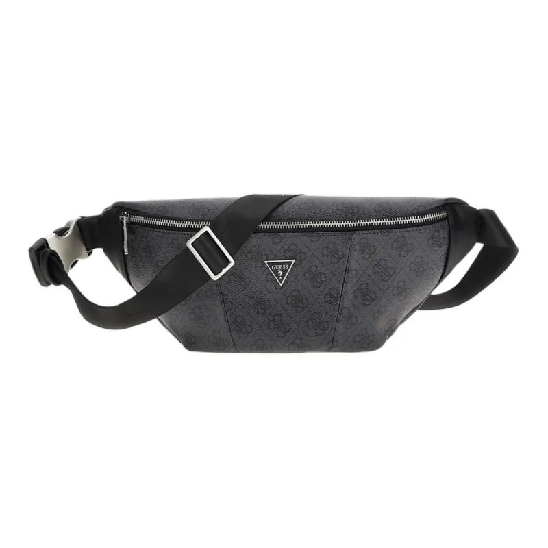 GUESS Recycled Materials Fanny Pack Men's Black-0