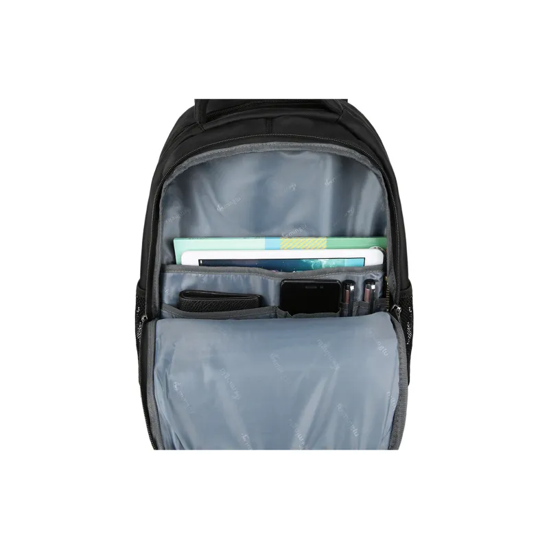 MingLu Oxford Laptop Backpack Regular Unisex Black-4