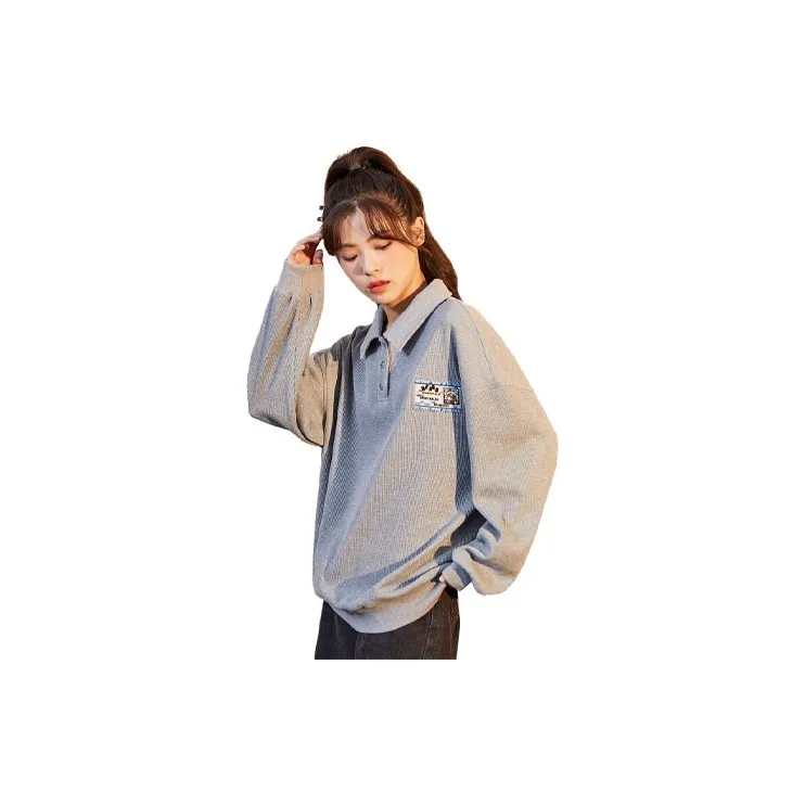 Tonlion Sweatshirt Women's Light Heather Gray-1