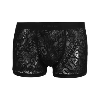 DSQUARED 2 Logo Laced Stretch Boxers