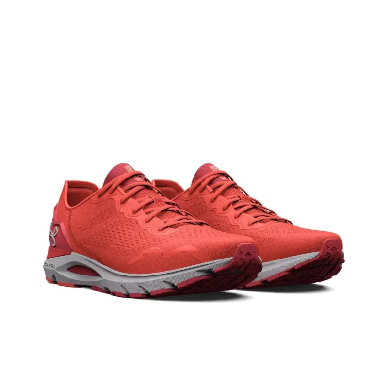 Under Armour Hovr Sonic 6 Wear-Resistant Low-Top Running Shoes Men's Pink-2