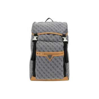 GUESS Canvas Backpack Large Size Men's Blue