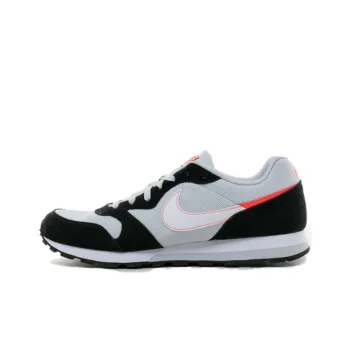 Nike MD Runner 2 Cushioned Slip Resistant Low Top Running Shoes Men's Black White Red