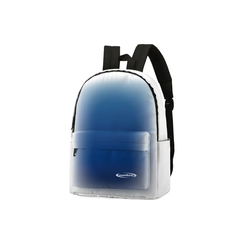 ONRF SOUNDBYTE Collaboration Polyester Backpack Medium Size Unisex Blue-1