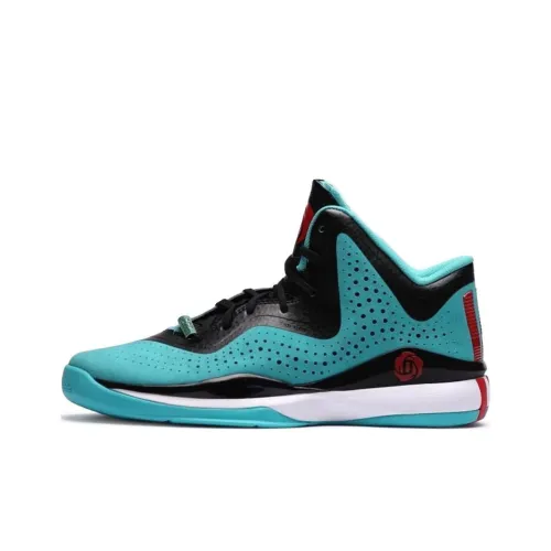 Adidas D Rose 773 III Vivid Mint F14 Scarlet Core Black