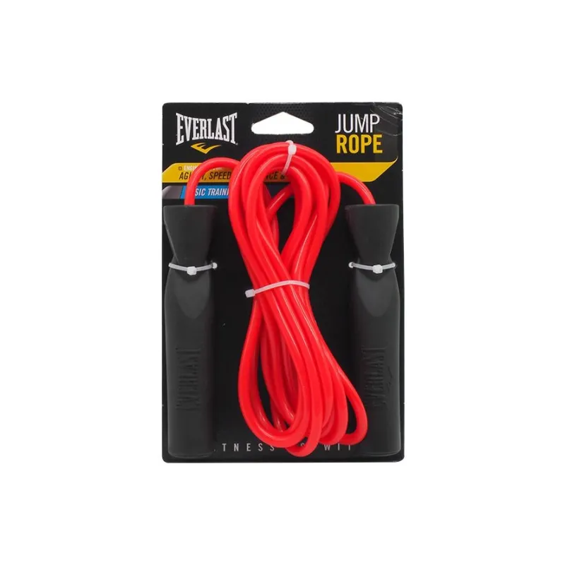 Everlast Professional Racing Non Countable Jump Ropes Adults Plastic Controller, Rubber Cord 2.7m-8