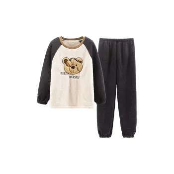 The Story Of The Flower Season Pajama Set Men's Apricot
