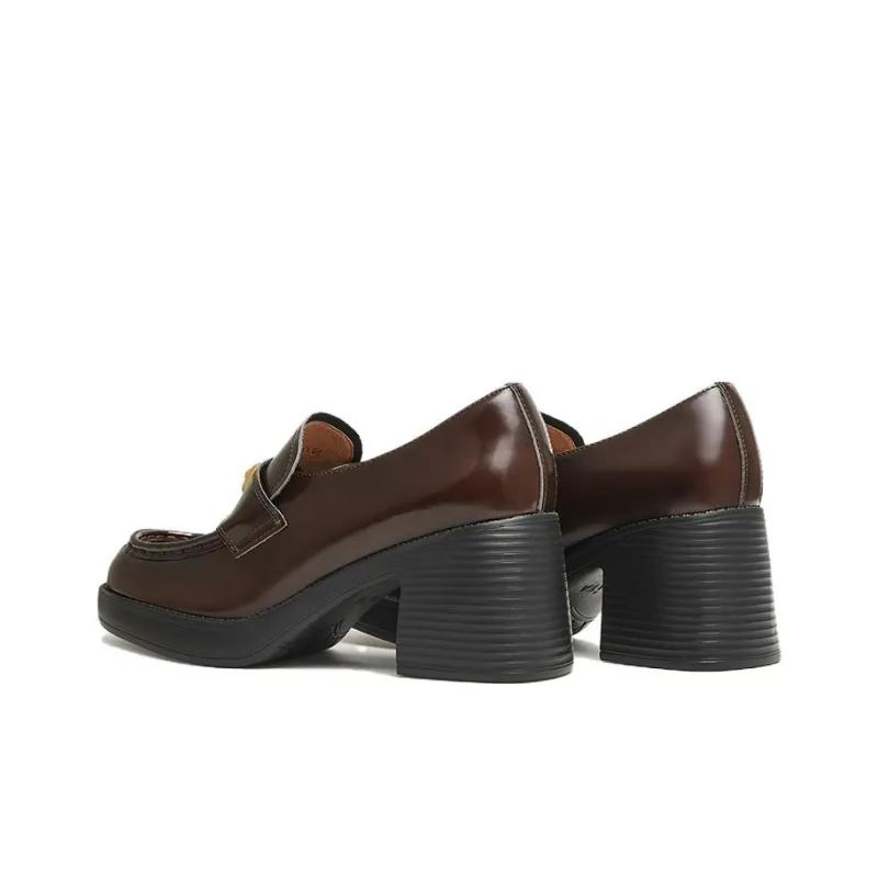 TATA Loafers Women's Solid Color-11