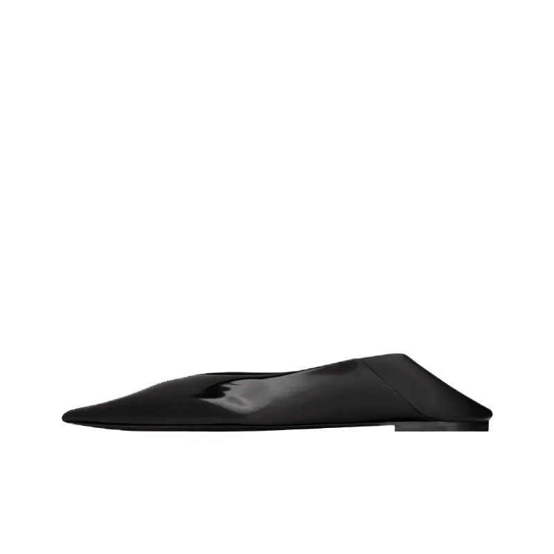 SAINT LAURENT Nour Pointed Toe Slippers Women's-0
