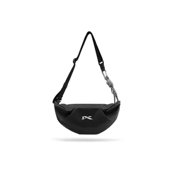 NIID Polyester Crossbody Bag, Sling Bag Small Size Unisex Obsidian Texture/Moss Green Texture/Limestone Texture