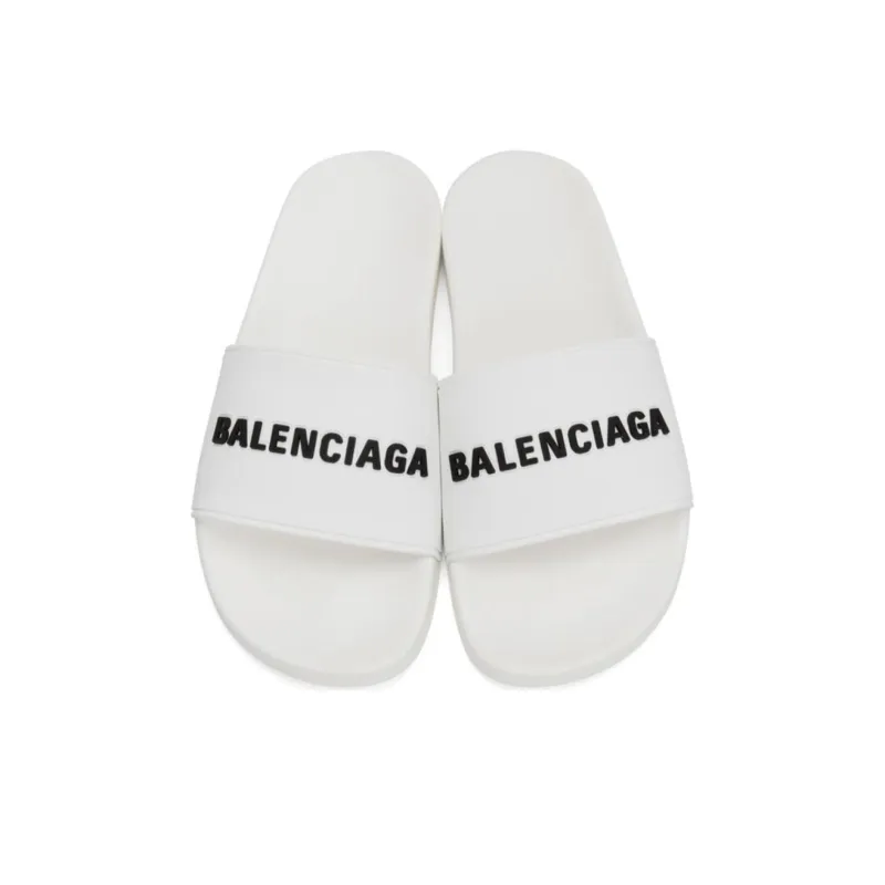 Balenciaga Pool Slide Eggshell-4