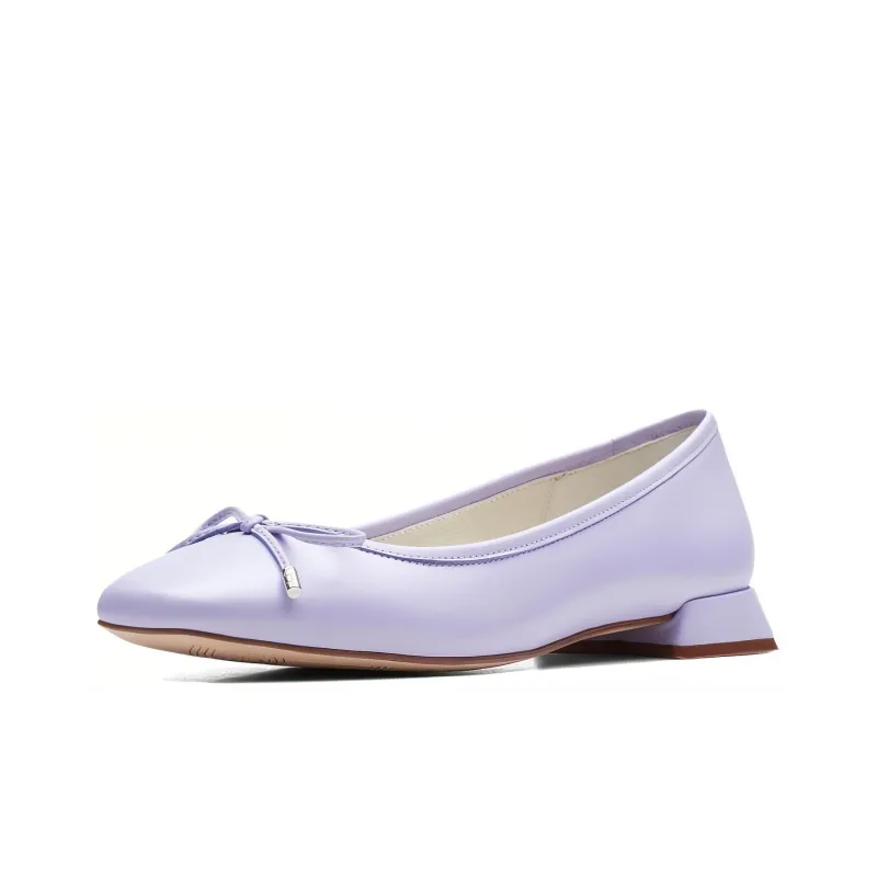 Clarks Casual Single Shoes Women's Purple-2
