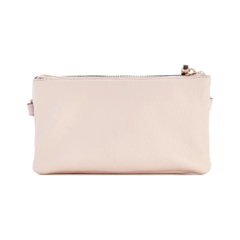 GUESS Artificial Leather Shoulder Bag Crossbody Bag Mini Light Rose-2
