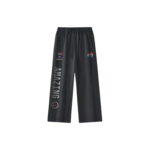 Jeep Garden Mori Knitted Sweatpants Unisex