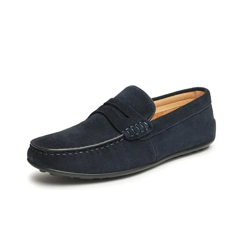 TATA Dress Shoes Men Low Top Solid Color-1