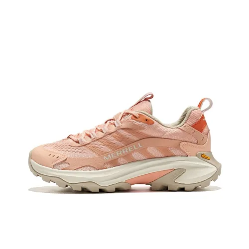 MERRELL Outdoor Shoes Women's Low-Top Peach Pink