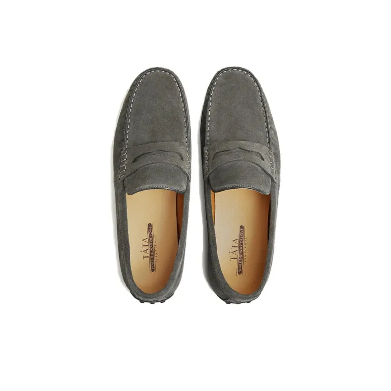 TATA Dress Shoes Men Low Top Solid Color-12