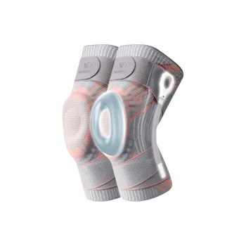 NAILEKESI Badminton Basketball Running Unisex Nylon Latex Thread Elastane Silicone Knee Pads