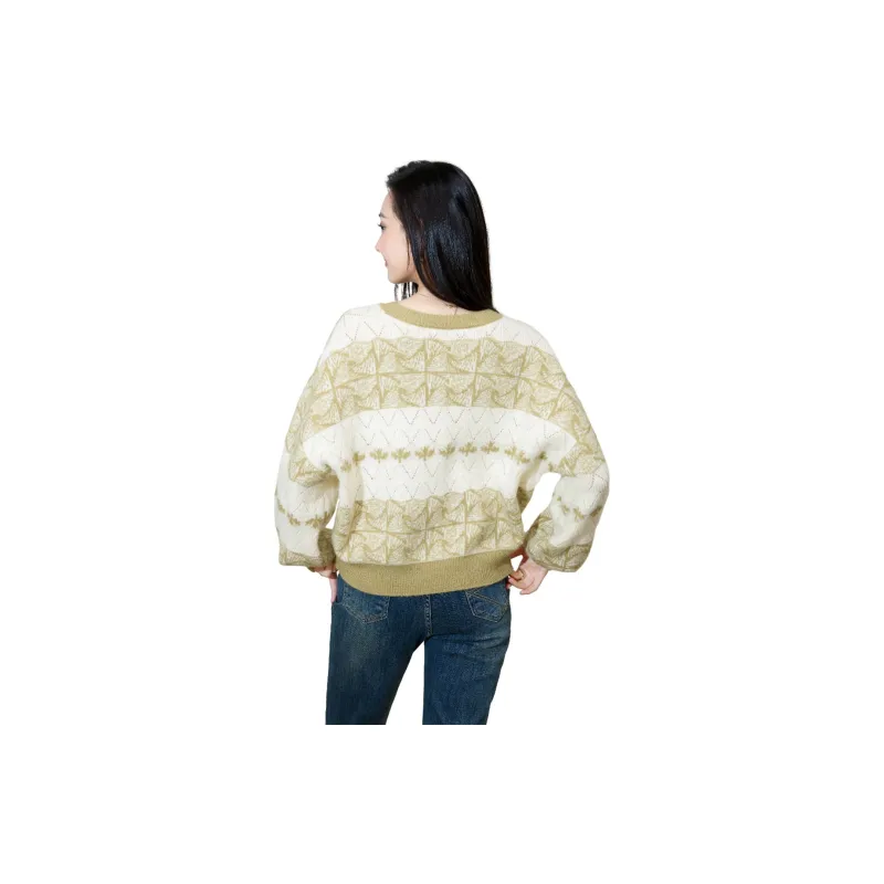 SMEN Knitwear Women's Light Green-1