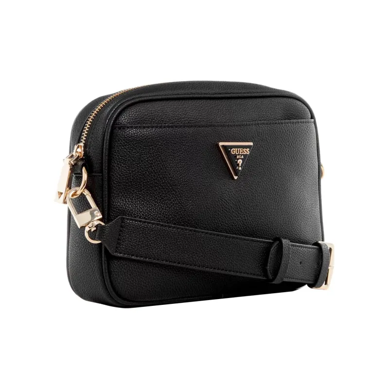GUESS Artificial Leather Camera Bag Shoulder Bag Crossbody Bag Women's Black-1