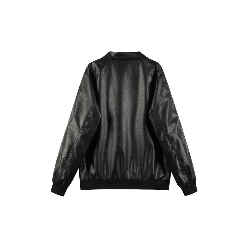 S.view Leather Jacket Unisex Black-1