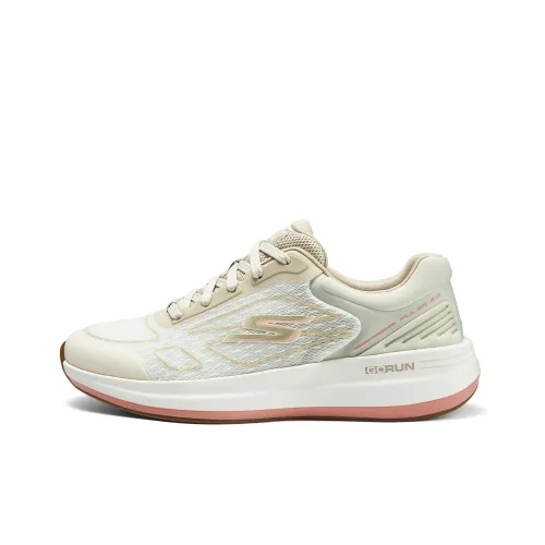 Skechers Casual Shoes Women's Low-Top Taupe/Coral